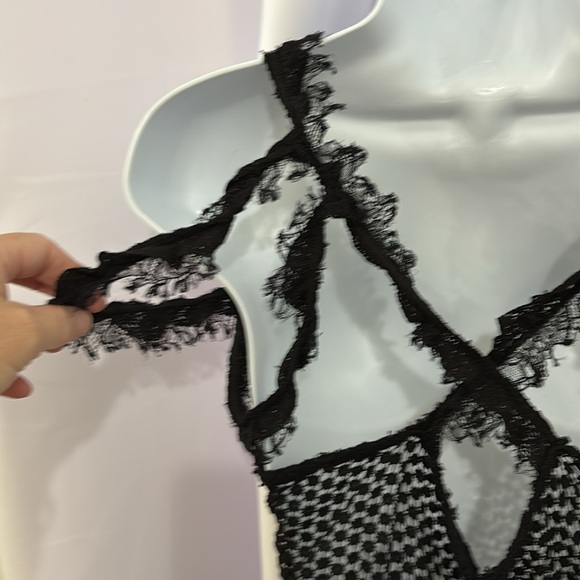 Opening Ceremony Black Lace Dress s - Picture 4 of 8